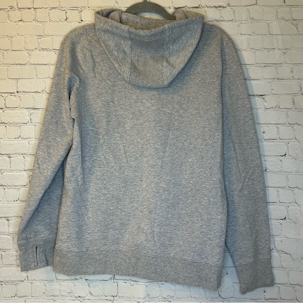 L.L. Bean Cozy Camp Hoodie Heather Gray Size Small - Picture 2 of 7